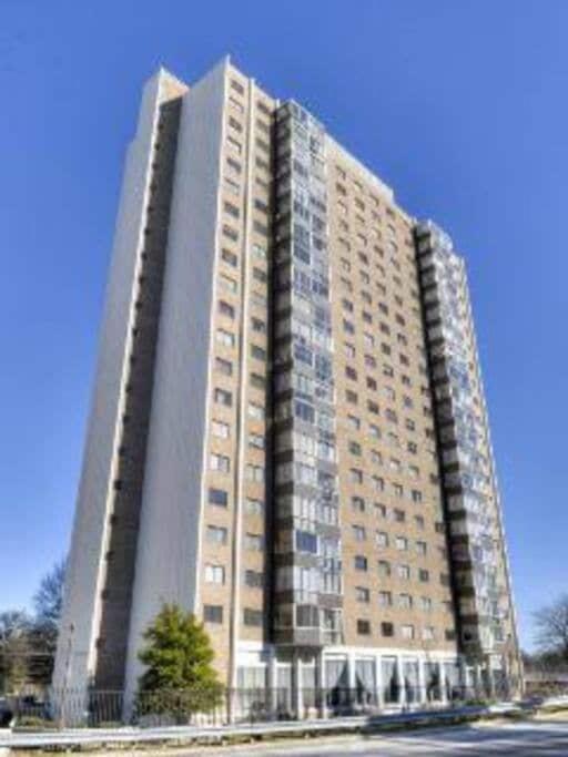 Downtown! 2Bd City View Onsite Parking King Lm809 Атланта Экстерьер фото